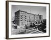 King David Hotel from Garden Side in Jerusalem, Palestine, in the 1930s-null-Framed Photo