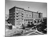 King David Hotel from Garden Side in Jerusalem, Palestine, in the 1930s-null-Mounted Photo