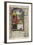 King David in Prayer (Book of Hour), 1450-1499-null-Framed Giclee Print