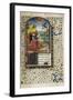 King David in Prayer (Book of Hour), 1450-1499-null-Framed Giclee Print