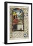 King David in Prayer (Book of Hour), 1450-1499-null-Framed Giclee Print