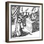 King David Making a Burnt Offering, 16th Century-null-Framed Giclee Print