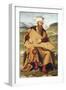 King David Playing a Psaltery-Girolamo Da Santa Croce-Framed Giclee Print