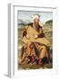 King David Playing a Psaltery-Girolamo Da Santa Croce-Framed Giclee Print