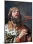 King David Playing the Harp, 1622-Gerrit van Honthorst-Mounted Giclee Print