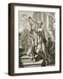 King David Playing the Lyre, 1724-Benedetto Marcello-Framed Premium Giclee Print