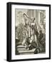 King David Playing the Lyre, 1724-Benedetto Marcello-Framed Premium Giclee Print