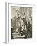 King David Playing the Lyre, 1724-Benedetto Marcello-Framed Premium Giclee Print