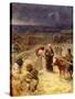 King David purchasing the threshing floor - Bible-William Brassey Hole-Stretched Canvas