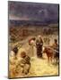 King David purchasing the threshing floor - Bible-William Brassey Hole-Mounted Giclee Print