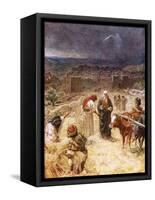 King David Purchasing the Threshing Floor-William Brassey Hole-Framed Stretched Canvas