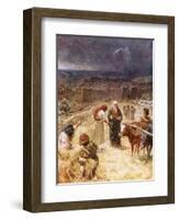 King David Purchasing the Threshing Floor-William Brassey Hole-Framed Giclee Print