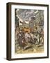 King David with the Ark of the Covenant, 1582-83-Johan Wierix-Framed Giclee Print