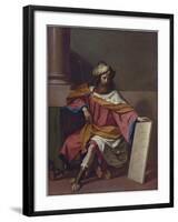 King David-Guercino-Framed Giclee Print