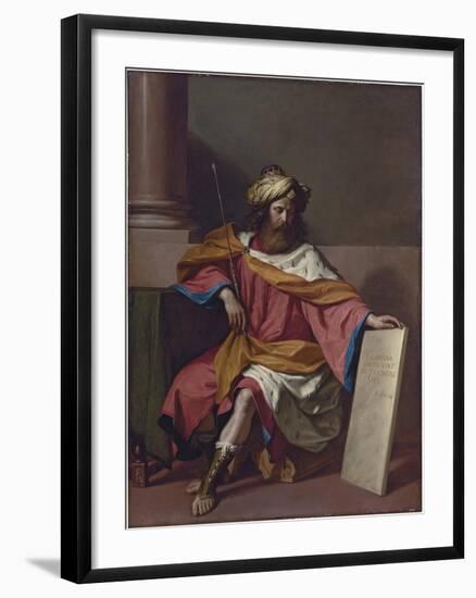 King David-Guercino-Framed Giclee Print