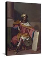 King David-Guercino-Stretched Canvas