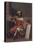 King David-Guercino-Stretched Canvas
