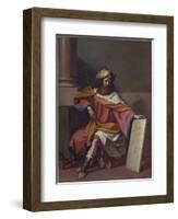 King David-Guercino-Framed Giclee Print