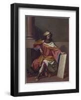 King David-Guercino-Framed Giclee Print