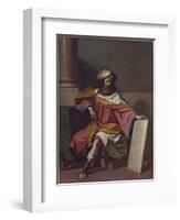 King David-Guercino-Framed Giclee Print