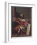 King David-Guercino-Framed Giclee Print