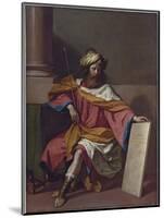 King David-Guercino-Mounted Giclee Print