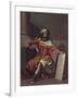 King David-Guercino-Framed Giclee Print