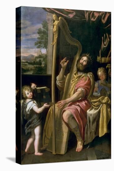 King David-Domenichino-Stretched Canvas