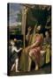 King David-Domenichino-Stretched Canvas