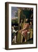 King David-Domenichino-Framed Giclee Print