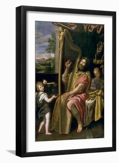 King David-Domenichino-Framed Giclee Print