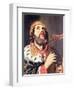 King David-Gerrit van Honthorst-Framed Giclee Print