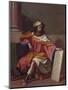 King David-Guercino-Mounted Giclee Print