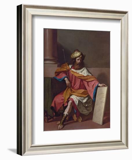 King David-Guercino-Framed Giclee Print