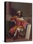 King David-Guercino-Stretched Canvas