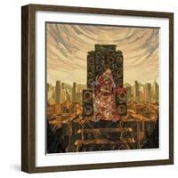 King Deluxe-HR-FM-Framed Art Print