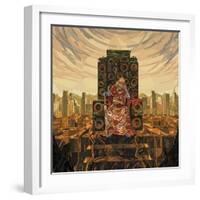 King Deluxe-HR-FM-Framed Art Print