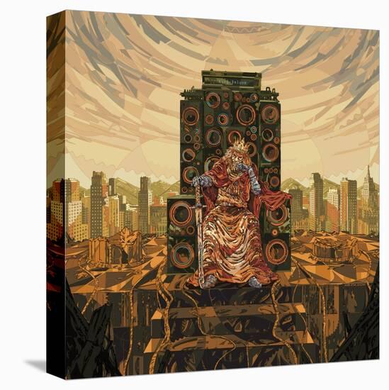 King Deluxe-HR-FM-Stretched Canvas