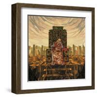 King Deluxe-HR-FM-Framed Art Print