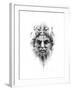 King Diamond-Alexis Marcou-Framed Art Print