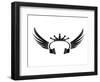 King Dj Tattoo-null-Framed Art Print