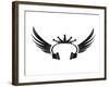 King Dj Tattoo-null-Framed Art Print