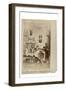 King Duke in Royal Robes with Family, Old Calabar, Nigeria, C.1890-null-Framed Giclee Print