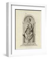 King Eadgar, the Peaceable-null-Framed Giclee Print