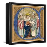 King Edward I-Joseph Strutt-Framed Stretched Canvas