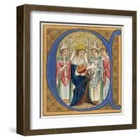 King Edward I-Joseph Strutt-Framed Art Print