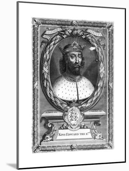 King Edward II of England, (17th Centur)-P Vanderbanck-Mounted Giclee Print