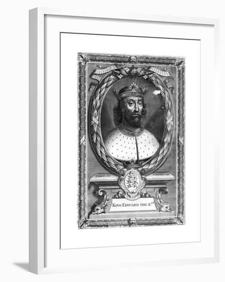 King Edward II of England, (17th Centur)-P Vanderbanck-Framed Giclee Print