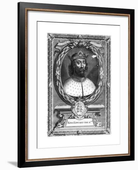 King Edward II of England, (17th Centur)-P Vanderbanck-Framed Giclee Print