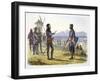 King Edward III refuses succour to his son at the Battle of Crecy, France, 1346 (1864)-James William Edmund Doyle-Framed Giclee Print